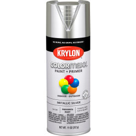 Krylon Products Group-Sherwin-Williams KO5590007 Krylon® Colormaxx™ Paint & Primer, 11 oz., Metallic Silver image.