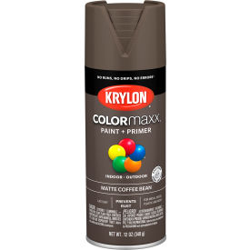 Krylon Products Group-Sherwin-Williams KO5596007 Krylon® Colormaxx™ Paint & Primer, 12 oz., Matte Coffee Bean image.