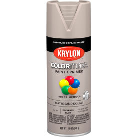 Krylon Products Group-Sherwin-Williams KO5600007 Krylon® Colormaxx™ Paint & Primer, 12 oz., Matte Sand Dollar image.