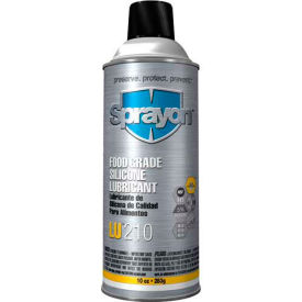 Sprayon LU211L Food Grade Dry Silicone Lubricant, 55 Gallon - s21055000
