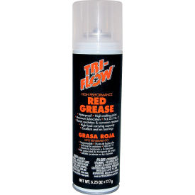 Krylon Products Group-Sherwin-Williams TFBP20030 Tri-Flow High Performance Red Grease, 6.25 oz. Barrier Pack Aerosol (N.L.G.I. 2) - TFBP20030 image.