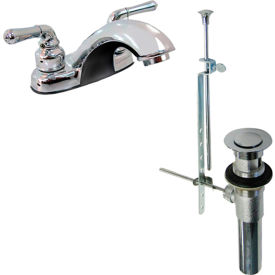 KISSLER & COMPANY INC 77-1190 Dominion Faucets Lavatory Faucet w/ Pop Up, 1.2 GPM, Chrome image.