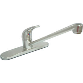 KISSLER & COMPANY INC 77-5149 Dominion Faucets Single Lever Kitchen Faucet w/ Less Spray, Satin Nickel image.