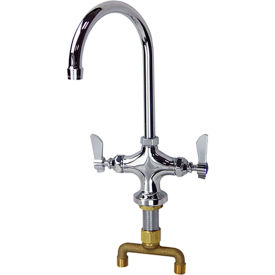 KISSLER & COMPANY INC 77-9009 Dominion Faucets Pre-Rinse Assembly Bar Faucet w/ 4" Centers and Wall Bracket image.