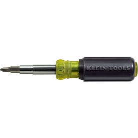 Klein Tools 32500 11-in-1 Screwdriver/Nut Driver W/ Cushion Grip