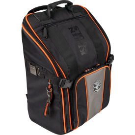 Klein Tools, Inc 55655 Klein Tools® Tradesman Pro™ Backpack Tool Bag with Work Light, Black image.