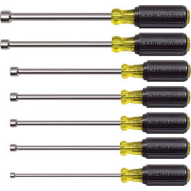 Klein Tools, Inc 647M Klein Tools® 647M 7 Pc. 6" Shaft Magnetic Nut Driver Set image.