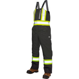 Tough Duck Ripstop Insulated Safety Bib Overall 2XL Black