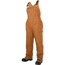 Tough Duck Stretch Unlined Bib Overall 2XL Brown