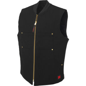 Tough Duck Moto Vest 4 Pockets Cotton/Polyester M Black