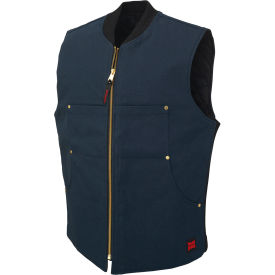 Tough Duck Moto Vest 4 Pockets Cotton/Polyester L Navy