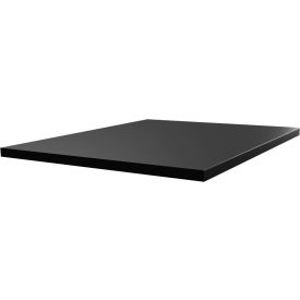 KEWAUNEE SCIENTIFIC CORPORATION INC BB84R013060-BK Worktop For 4-Leg 84"H Lab Bench, 60"W x 30"D x 1" Thick, Black image.