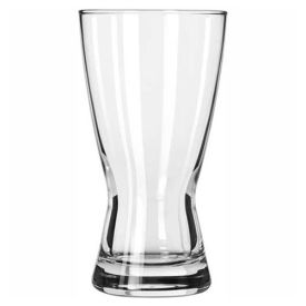 Libbey Glass 1181HT - Glass 12 Oz., Hour Pilsner Glass, 24 Pack