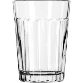 Libbey Glass 15640 Libbey Glass 15640 - Juice Glass, 8.5 Oz., DuraTuff Paneled Clear, 36 Pack image.
