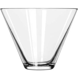 Libbey Glass 224 - Glass Stemless Martini 13.5 Oz., 12 Pack