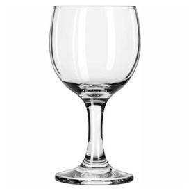 Libbey Glass 3769 Libbey Glass 3769 - Glass Embassy Wine 6.5 Oz., 24 Pack image.