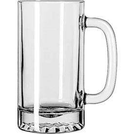 Libbey Glass 5092 - Beer Glass, Mug 16 Oz., Clear, 12 Pack