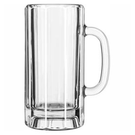 Libbey Glass 5327 - Paneled Mug 22 Oz., Glassware, Mugs And Tankards, 12 Pack