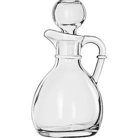 Libbey Glass 75305 Libbey Glass 75305 - Glass Cruet 6 Oz., With Stop, 12 Pack image.