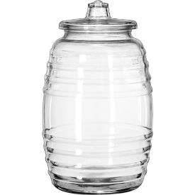 Libbey Glass 9520003 Libbey Glass 9520003 - Glass Barrel W/Lid 10 Liter, 2 Pack image.