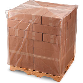 Laddawn Products Co 10415 Pallet & Bin Liners, 42"W x 32"D x 60"H, 2 Mil, Clear, 100/Roll image.
