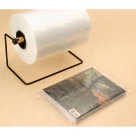 Laddawn Products Co 1490R Gusseted Bags, 15"W x 9"D x 32"L, 1.5 Mil, Clear, 500/Roll image.
