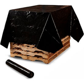 Laddawn 4'x100 4mil Film-Gard Construction Film Black - 70 Recycled Content
