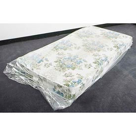 Laddawn Products Co 3246 Mattress Bags, Fits Queen Size, 60"W x 9"D x 90"L, 3 Mil, Clear, 55/Roll image.