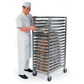 Lakeside Manufacturing Inc. 127****** Lakeside® 127 Standard Pan Rack With Channel Ledges - 24 Pan image.