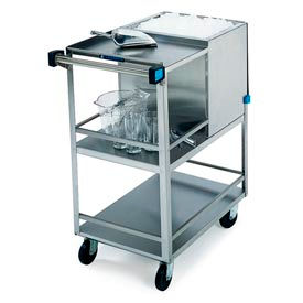 Lakeside Manufacturing Inc. 230 Lakeside® Stainless Steel Ice Cart - 50 Lb Capacity image.