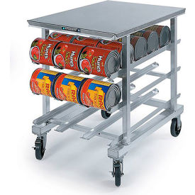 Lakeside Manufacturing Inc. 336 Lakeside® 336-Poly Top Work Height Can Rack, 54(#10 Cans), 72(#5 Cans) image.