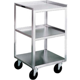 Lakeside Manufacturing Inc. 359*****##* Lakeside® 359 Stainless Steel Mobile Equipment Stand, 3 Shelves, 300 lbs. Capacity image.