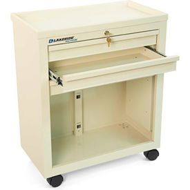 Lakeside BV06 Classic 3-Drawer Medical Bedside Cart, Key Lock