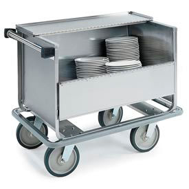 Lakeside Manufacturing Inc. 707 Lakeside® 707 - Store N Carry Dish Truck, Stainless Steel image.