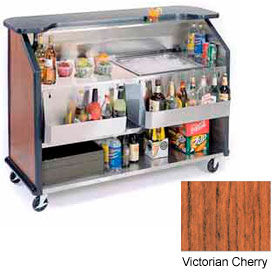 Lakeside Manufacturing Inc. 887-VICTORIANCHERRY Geneva Lakeside 64" Beverage Bar, Insulated Ice Bin, 887-VictorianCherry image.