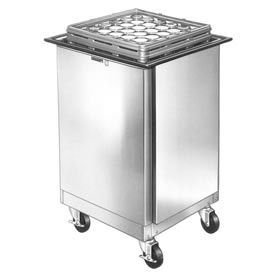 Lakeside Manufacturing Inc. 998*****##* Lakeside® 998, Enclosed Mobile Tray And Glass Dispenser - 23" X 25" image.