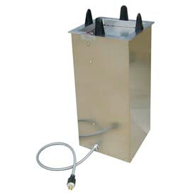 Lakeside Manufacturing Inc. S6009 Lakeside® S6009, Square Heated Drop-In Plate Dispenser - 8-1/2" To 9-1/4" Plates image.