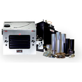 Lanair Products, Llc 81012502 Lanair XT-250 Waste Oil Heater Pkg, 8" Chimney Wall Kit & 80 Gallon Tank, 250000 BTU image.