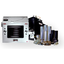 Lanair Products, Llc 81013002 Lanair XT-300 Waste Oil Heater Pkg, 8" Chimney Wall Kit & 80 Gallon Tank, 300000 BTU image.