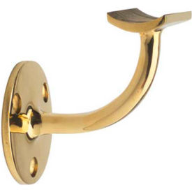 Lavi Industries 00-301/2 Lavi Industries, Handrail Bracket, for 2" Tubing, Polished Brass image.