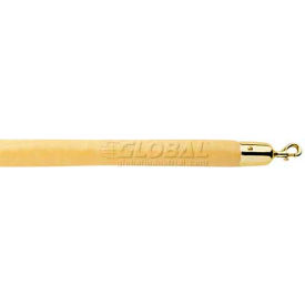 Lavi Industries 00-930160/4GD Lavi Industries 4L Gold Vinyl Rope With Polished Brass Hooks image.