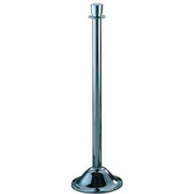 Lavi Industries 40-2020 Lavi Industries Traditional Portable Stanchion, 40.25"H Polished Stainless Steel Post image.