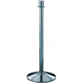 Lavi Industries 40-2110 Lavi Industries Director Queueing Stanchion, 38.5"H Polished Stainless Steel Post image.