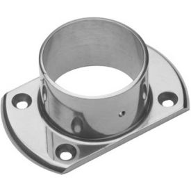 Lavi Industries 40-531/2 Lavi Industries, Flange, Wall, Cut, for 2" Tubing, Polished Stainless Steel image.