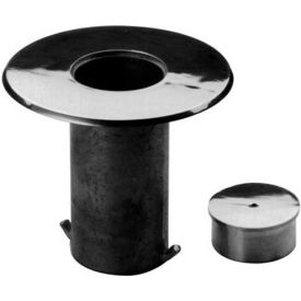 Lavi Industries 40-545/2 Lavi Industries, Floor Socket with Cap, for 2" Tubing, Polished Stainless Steel image.