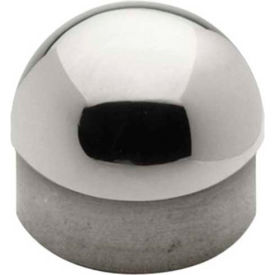 Lavi Industries 40-602/1H Lavi Industries, Half Ball End Cap, for 1.5" Tubing, Polished Stainless Steel image.