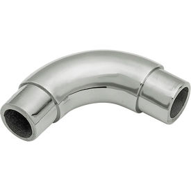 Lavi Industries Flush Elbow Fitting Radius for 1"" Tubing Polished Stainless Steel
