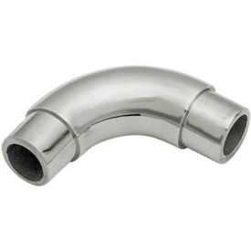 Lavi Industries 40-731/1 Lavi Industries, Flush Elbow Fitting, Radius, for 1" Tubing, Polished Stainless Steel image.