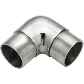 Lavi Industries 40-732/2 Lavi Industries, Flush Elbow Fitting, for 2" Tubing, Polished Stainless Steel image.