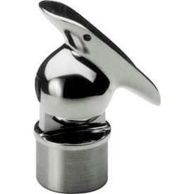Lavi Industries 40-821/1H Lavi Industries, Adjustable Saddle, Ball, for 1.5" Tubing, Polished Stainless Steel image.